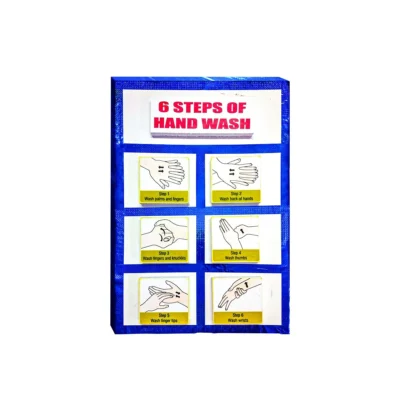 6 Steps of Hand Wash Project